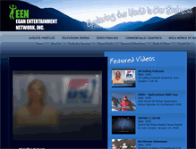 Tablet Screenshot of eganentertainment.com